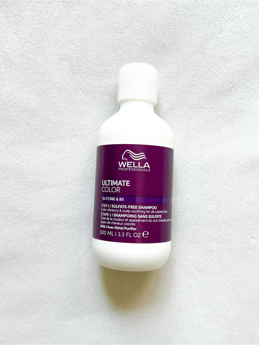 Wella Ultimate Color Shampoo - Purple and White